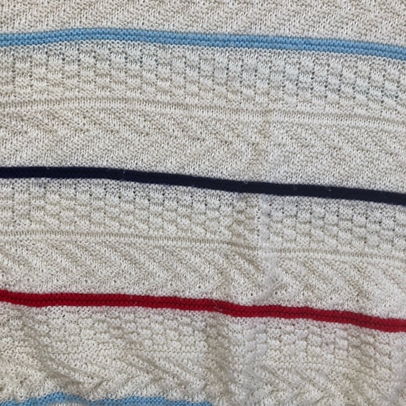 Striped Knit Short Sleeve Top - Picture 3 of 4